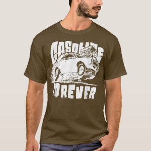 Bensin för Lung gas Cars Tees T-Shirt