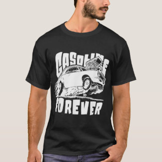 Bensin för Lung gas Cars Tees T Shirt