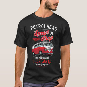Bensin Head Speed Shop Car Tshirt T Shirt