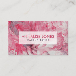 Bensiner för abstrakt av akrylväte visitkort