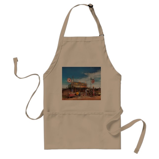 Bensinstation - Oklahoma Service Station 1939 Förkläde (Framsidan)