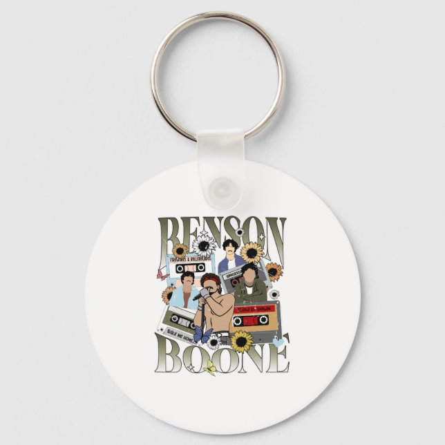 Benson Boone kassettband  Nyckelring (Framsida)