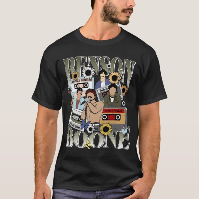 Benson Boone kassettband T Shirt (Framsida)