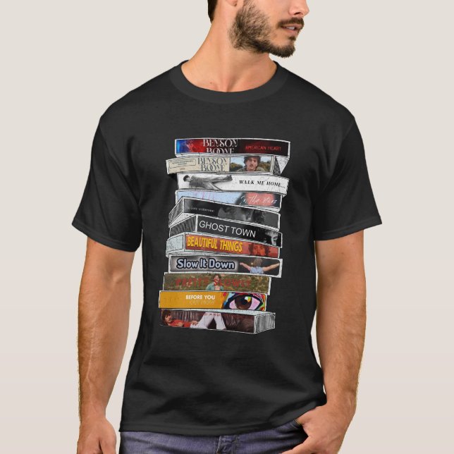 Benson Boone kassettband T Shirt (Framsida)