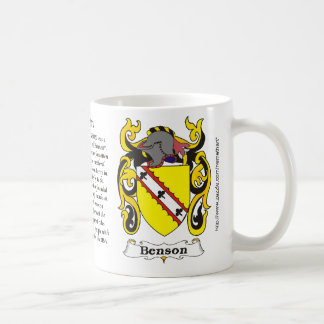 Benson lag av armmuggen kaffemugg