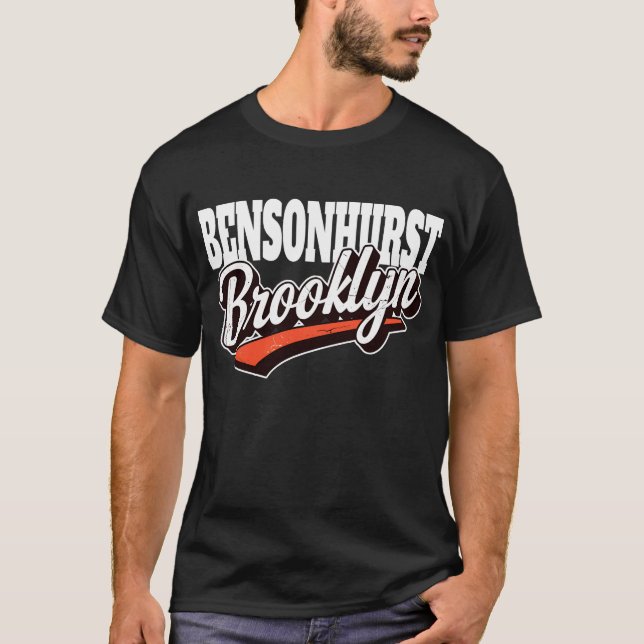 Bensonhurst Brooklyn  T Shirt (Framsida)