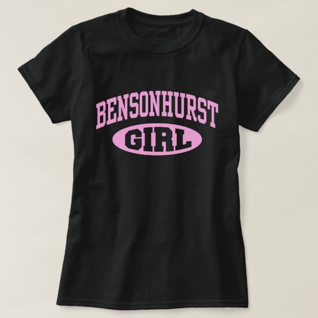 Bensonhurst Girl Tee Shirt (Design framsida)