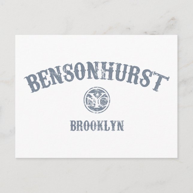 Bensonhurst Vykort (Framsida)