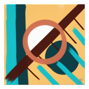 Bensoset - Abstrakt Fototryck