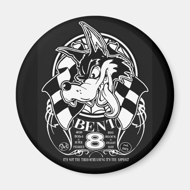 Bent 8 magnet (Framsidan)