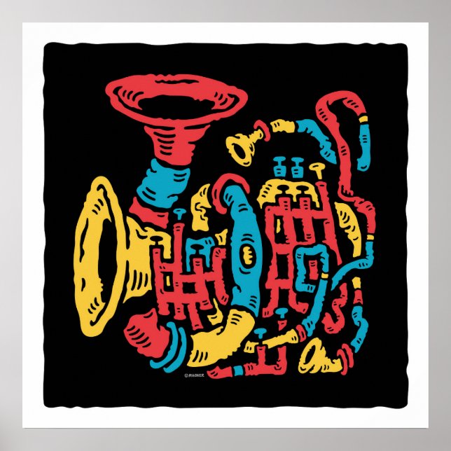 Bent Horns-sammansättning Poster (Framsidan)