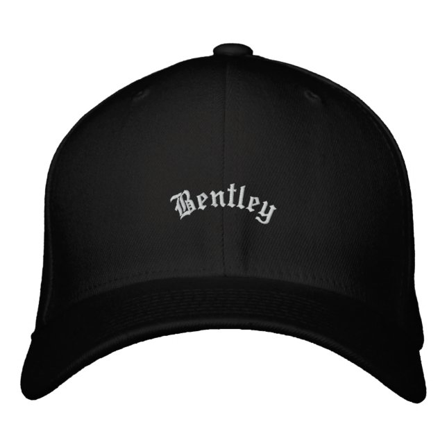 Bentley Embroized Hat Broderad Keps (Framsida)
