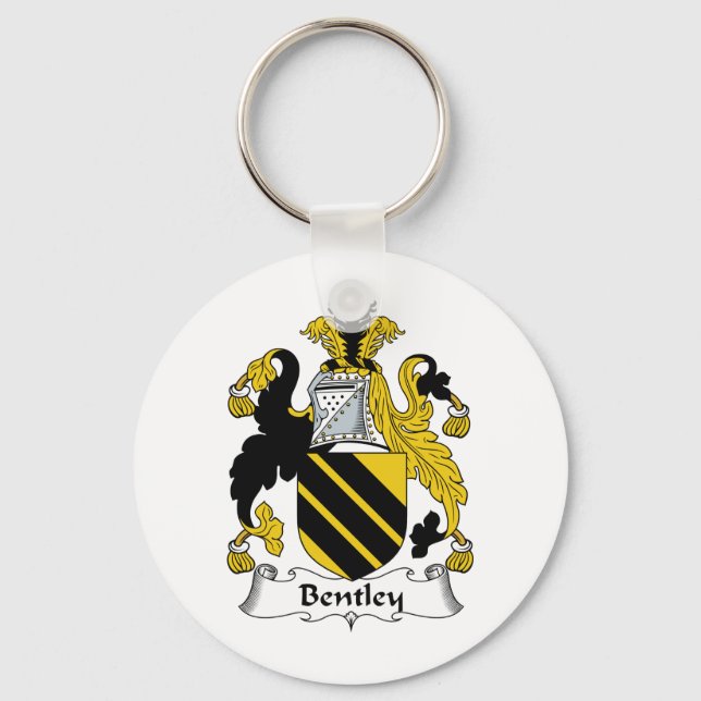 Bentley Family Crest Nyckelring (Framsida)