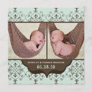 Bentley James Tillkännagivande för födelse Meddelande