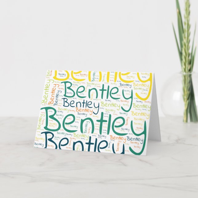 Bentley Kort (Framsida)