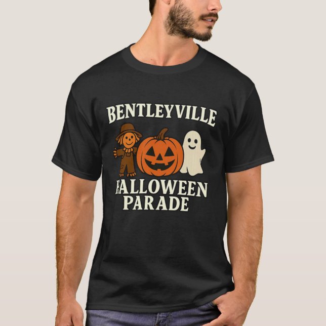 Bentleyville Halloween-parad T Shirt (Framsida)