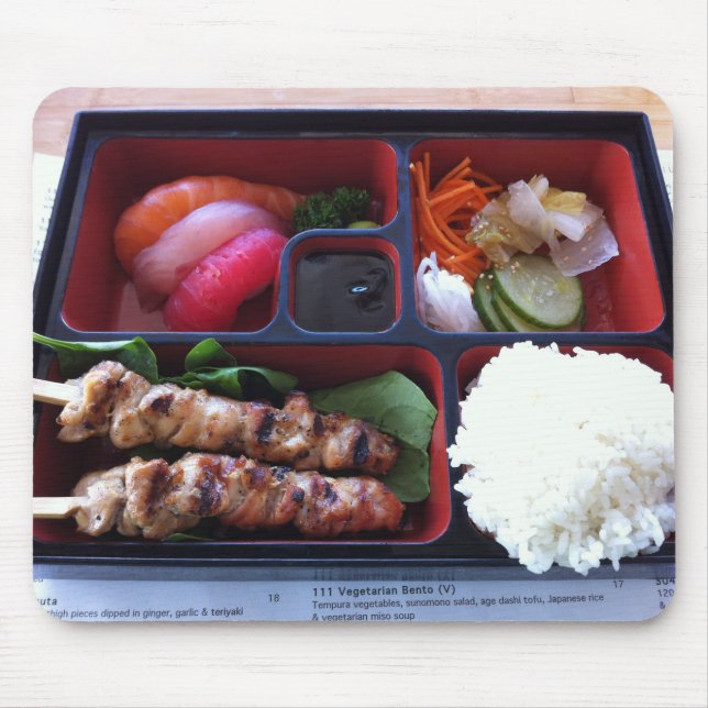 Bento boxas japansk rismat för Sushi Musmatta (Framsidan)