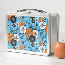bento fleur oranges