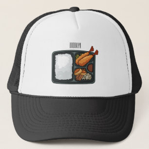 Bento-tecknad illustration keps