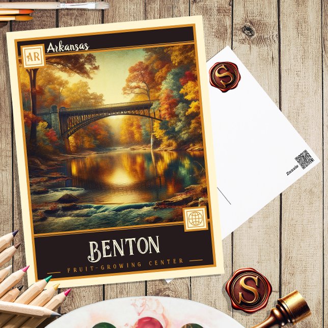 Benton, Arkansas | Gammal vykort (Skapare uppladdad)