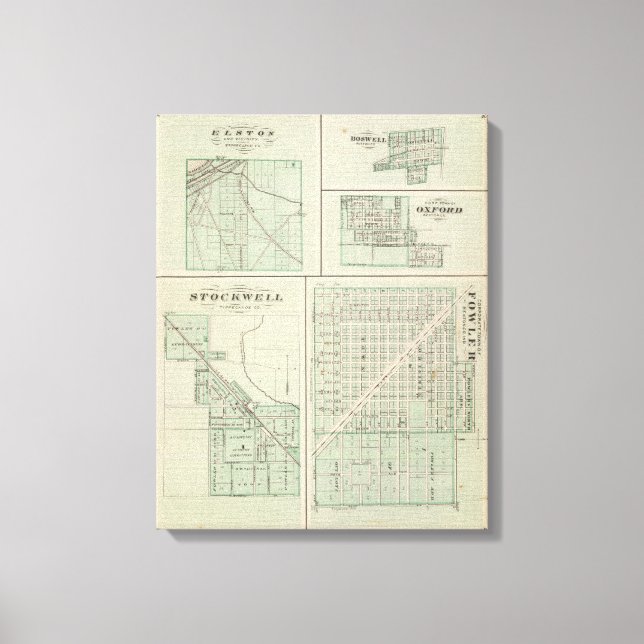 Benton Co. Canvastryck (Framsida)