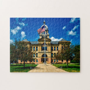 Benton County domstol Iowa. Pussel