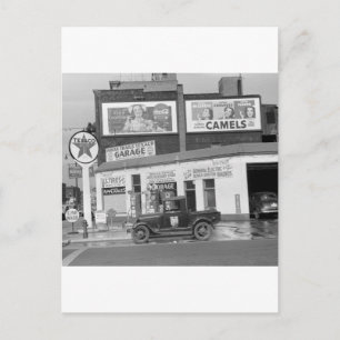 Benton Harbour Filling Station, 1940-talet Vykort