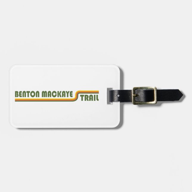 Benton MacKaye Trail Bagagebricka (Horisontell Framsida)