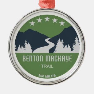 Benton MacKaye Trail Julgransprydnad Metall