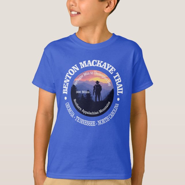 Benton MacKaye Trail (rd2) T Shirt (Framsida)
