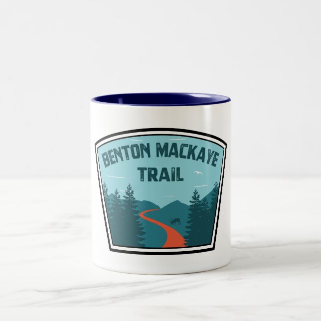 Benton MacKaye Trail Två-Tonad Mugg (Center)