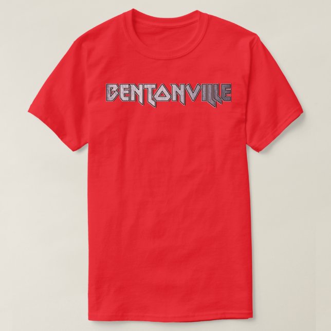 Bentonville AR T Shirt (Design framsida)