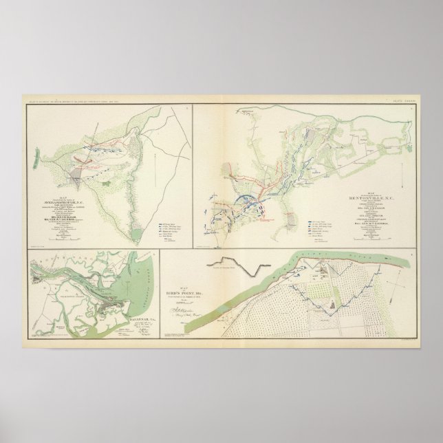 Bentonville, NC Poster (Framsidan)