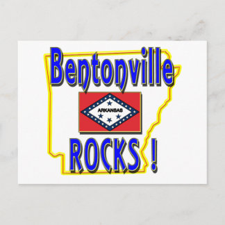 Bentonville Sten! (blå) Vykort