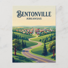 Bentonville USA blir Vykort