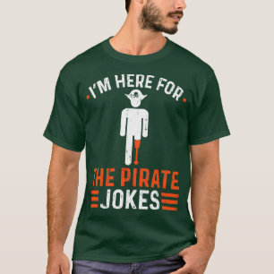 Bentprostetisk piratskämt Rollig benamputerad T Shirt