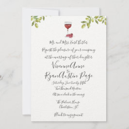 Benvenuti Italia bröllopsinbjudan Inbjudningar