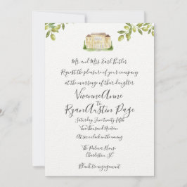 Benvenuti Italia Villa Wedding-inbjudan Inbjudningar
