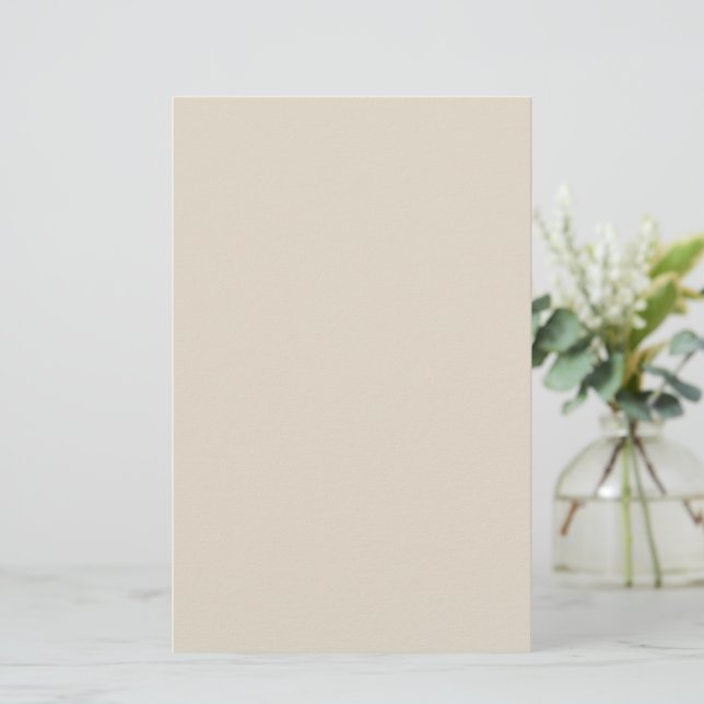 Benvit Brevpapper (Stående Fram)
