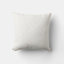Benvit Quatrefoil Mönster Neutralt Tone