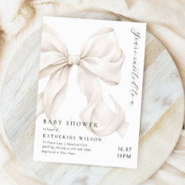Benvita babyskor för elegant inbjudningar