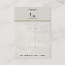 BENVITARE GRÅTT-KONCRET FÖR VISNING AV KLIPP MED H VISITKORT