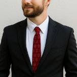 Benzene Molecule Mönster Red Slips<br><div class="desc">Kemi Science Necktie. Visa av kärlek för kemi i stil med den här eleganta röda tiden med en upprepad molekylstruktur av vit bensen ring. Perfekt för vetenskapslärare, kemister, studenter, och alla som uppskattar den ekologiska kemins elegans, lägger den här slipningen till en smart, geek-chic beröring till alla formgivningar eller professioneller....</div>