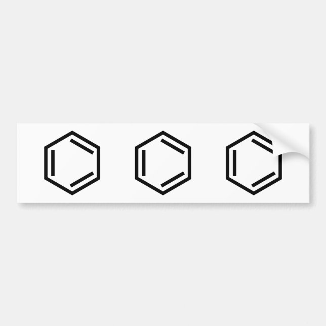 BENZENE RING SYMBOL BILDEKAL (Framsidan)