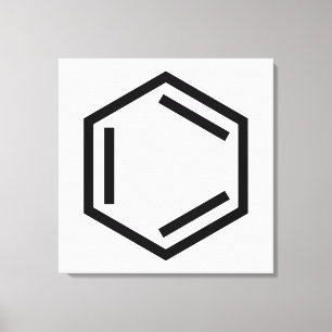 BENZENE RING SYMBOL CANVASTRYCK