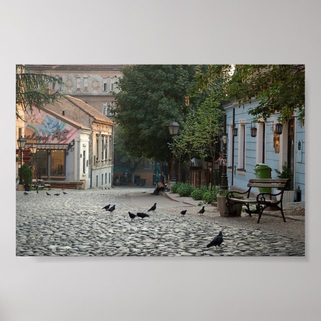 Beograd Skadarlija Srbija Poster (Framsidan)