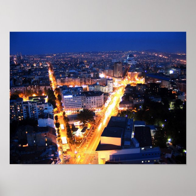 Beograd Srbija Poster (Framsidan)