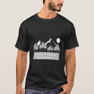 Beooth Highway Red Lodge Montana T Shirt