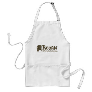 BEORN™ Bear Head Namn Förkläde