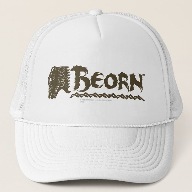 BEORN™ Bear Head Namn Keps (Framsida)